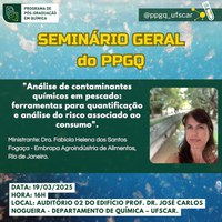 Seminário Geral - Drª Fabíola Helena dos Santos Fogaça