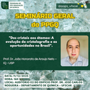 Seminário Geral - Prof. Dr. João Honorato de Araujo Neto