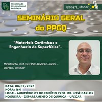 Seminário Geral - Prof. Dr. Mário Godinho Júnior
