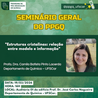 Seminário Geral - Profa. Dra. Camila Batista Pinto Lacerda