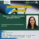 Seminário Geral - Profa. Dra. Laís Canniatti Brazaca