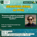 Seminário Geral - Profa. Dra. Raquel Fernandes Pupo Nogueira